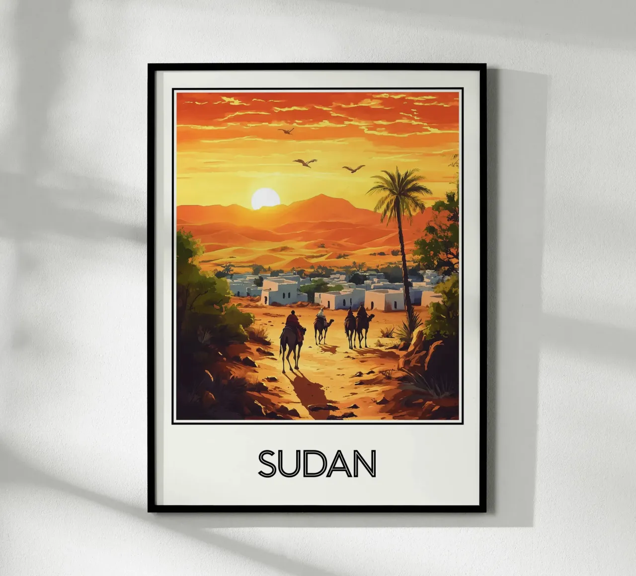 Sudan poster da Frame the World