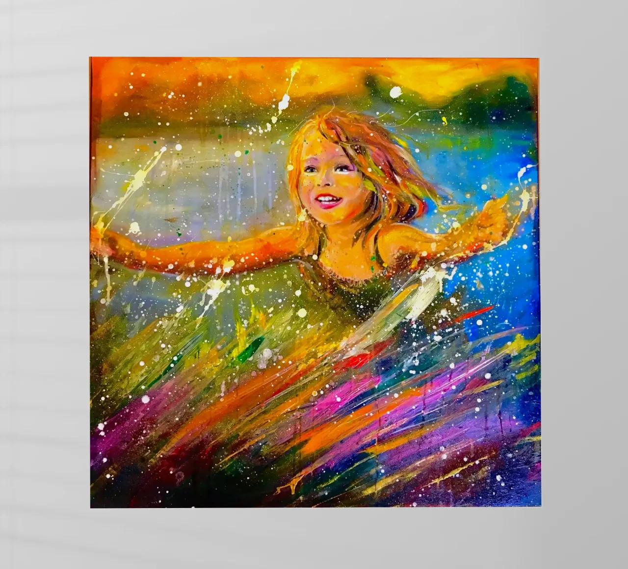 Farben des Glücks pellicola backlit da Happy 😃 Art 🎨 by Christine Schnoell