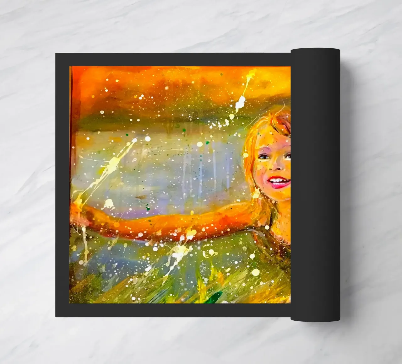 Farben des Glücks zerbino da Happy 😃 Art 🎨 by Christine Schnoell