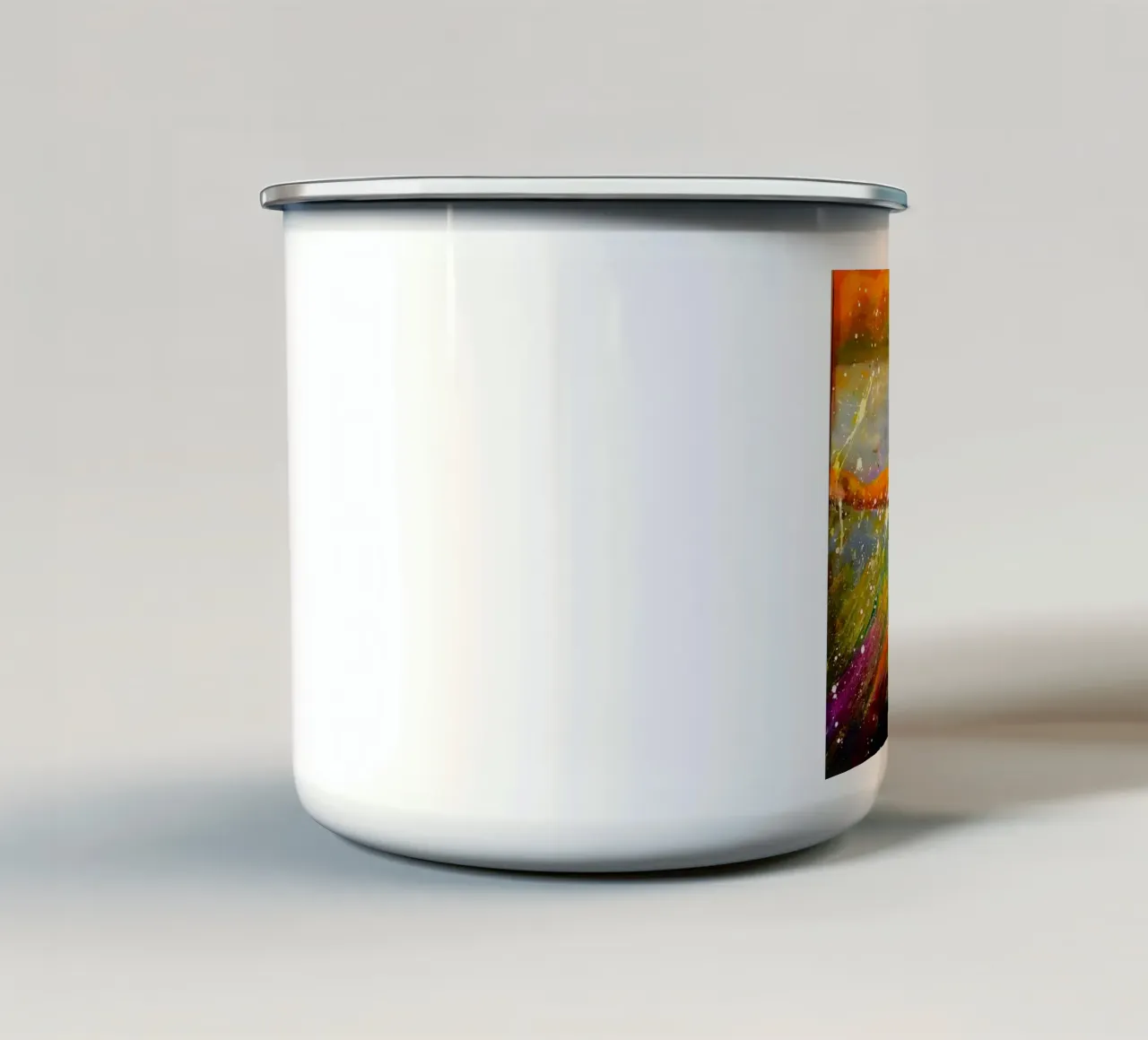 Farben des Glücks tazza in smalto da Happy 😃 Art 🎨 by Christine Schnoell