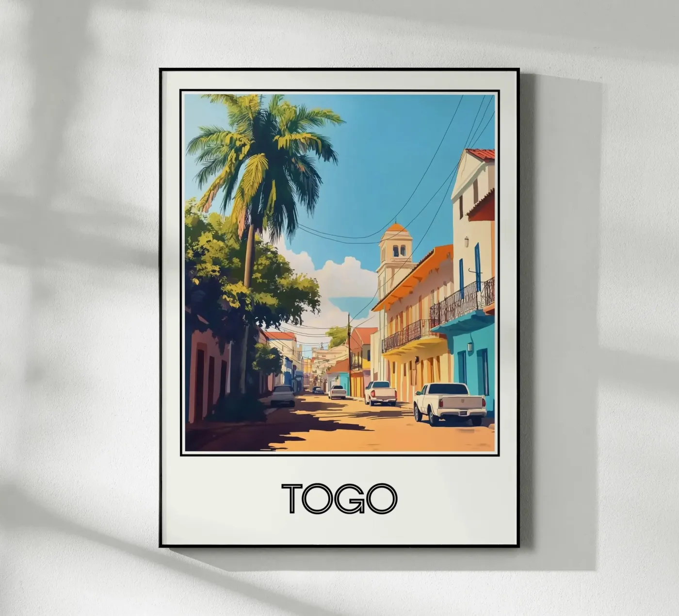 Affiche Togo plexiglass da Frame the World