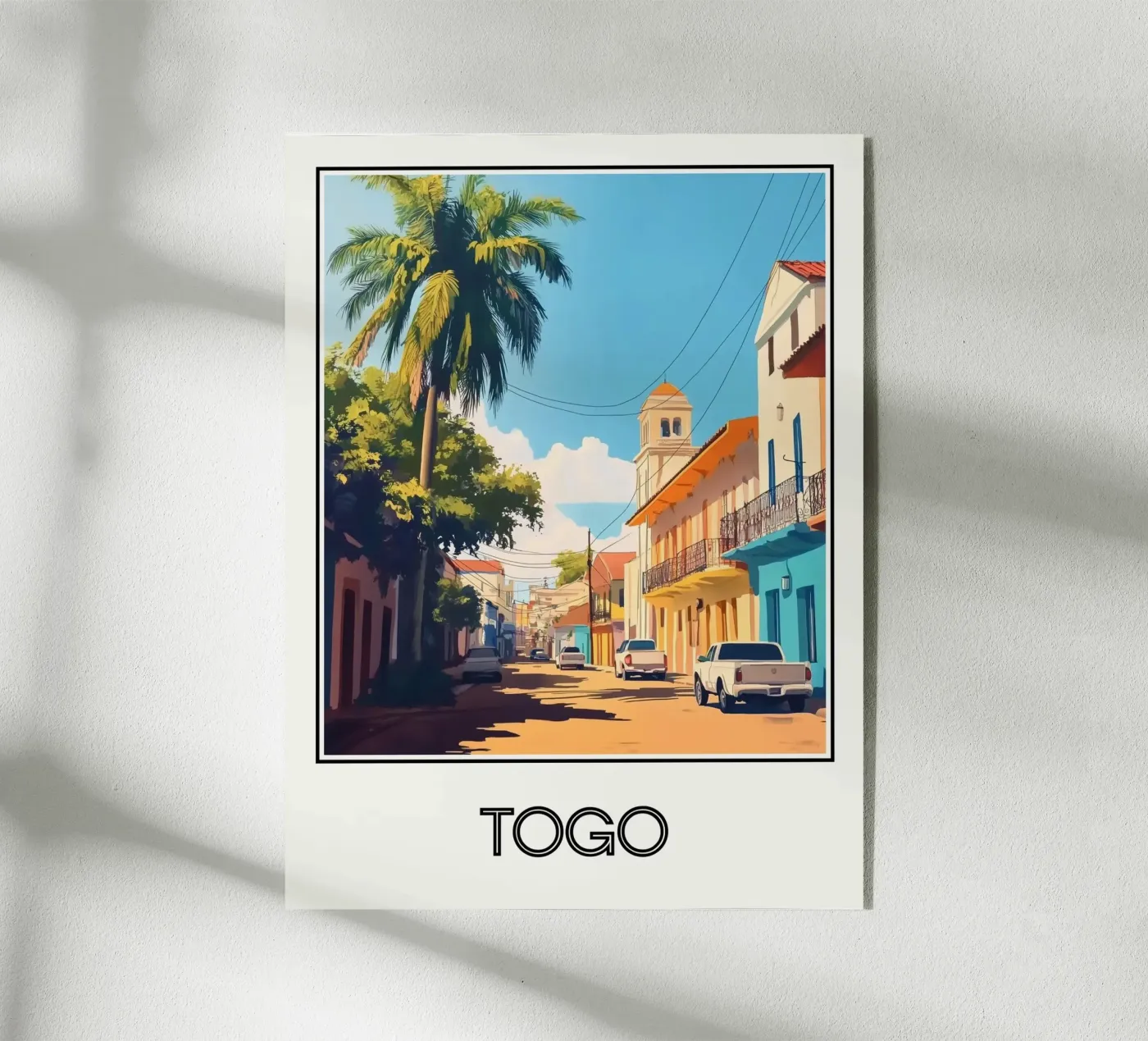 Affiche Togo plexiglass da Frame the World