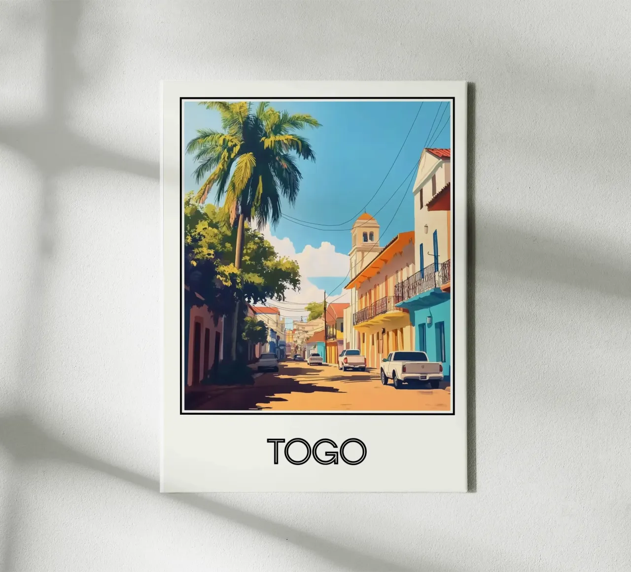 Togo tela con Cornice a cassetta da Frame the World