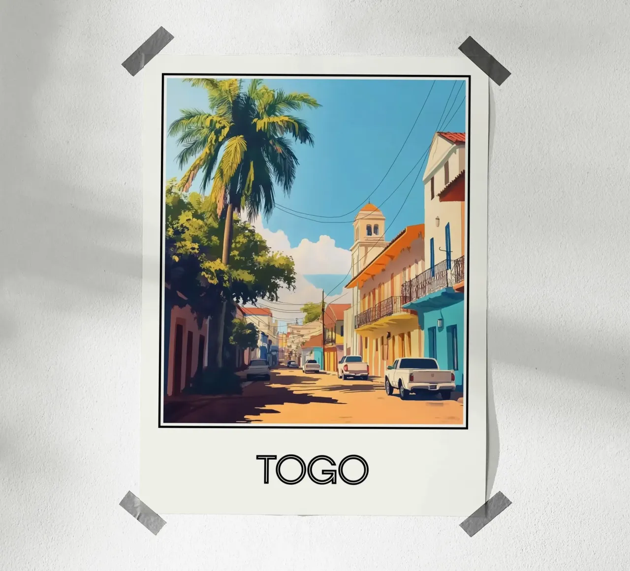 Togo poster da Frame the World