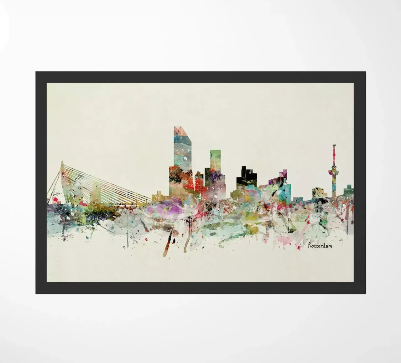 Rotterdam doormat by Brian Buckley