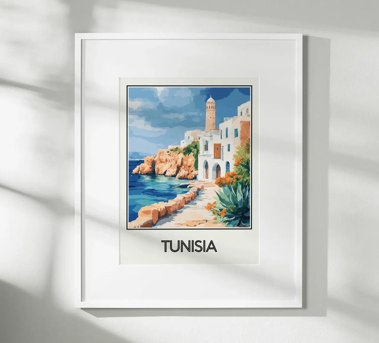 Túnez hahnemühle de Frame the World
