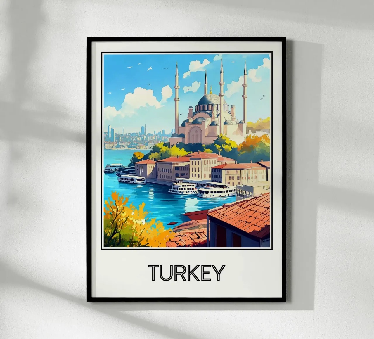 Poster Turchia poster da Frame the World