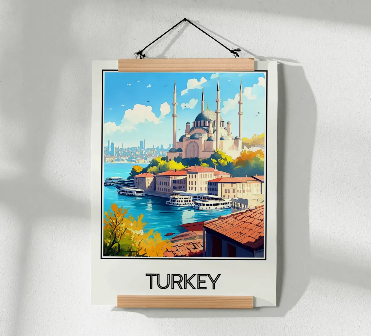 Poster Turchia poster da Frame the World