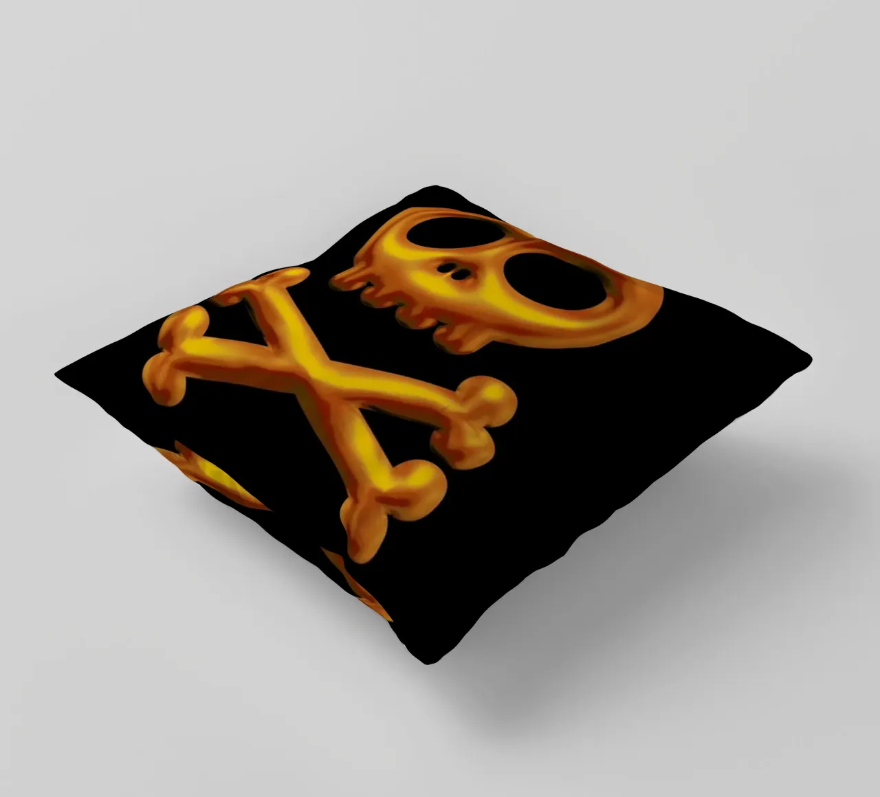 Skull cuscino da Octavian