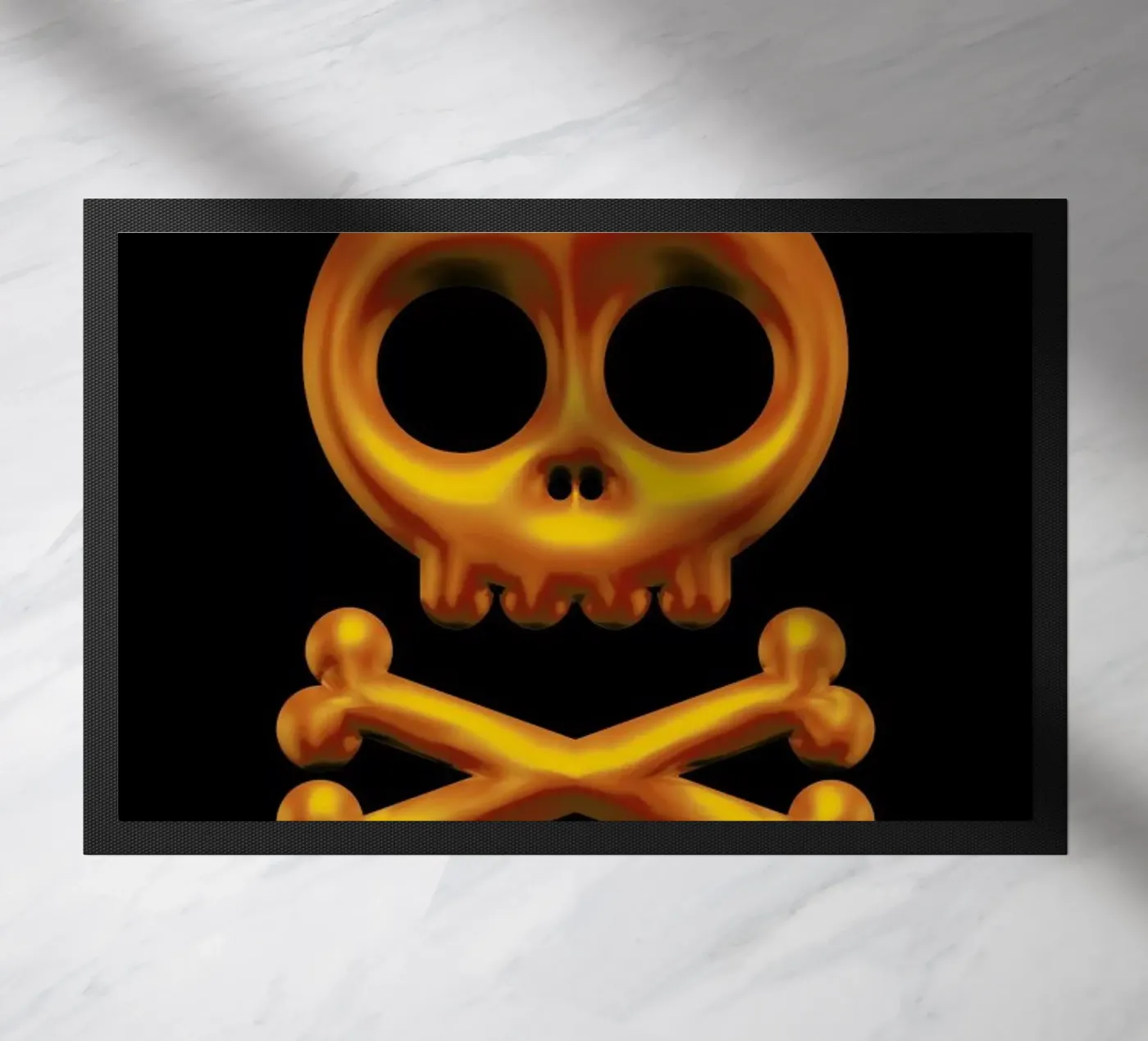 Skull doormat by Octavian
