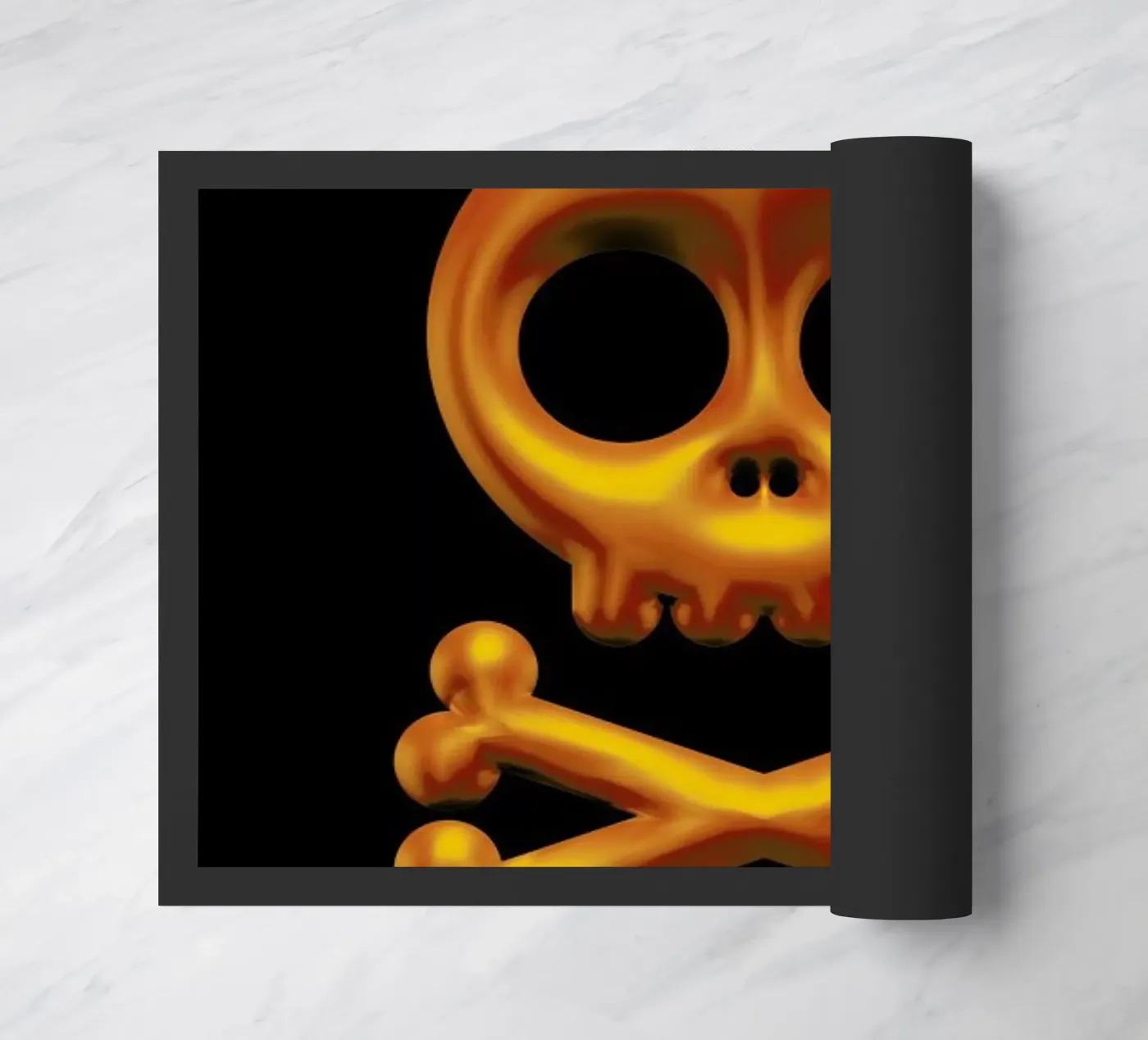 Skull doormat by Octavian