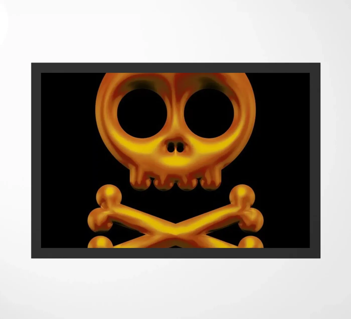 Skull doormat by Octavian