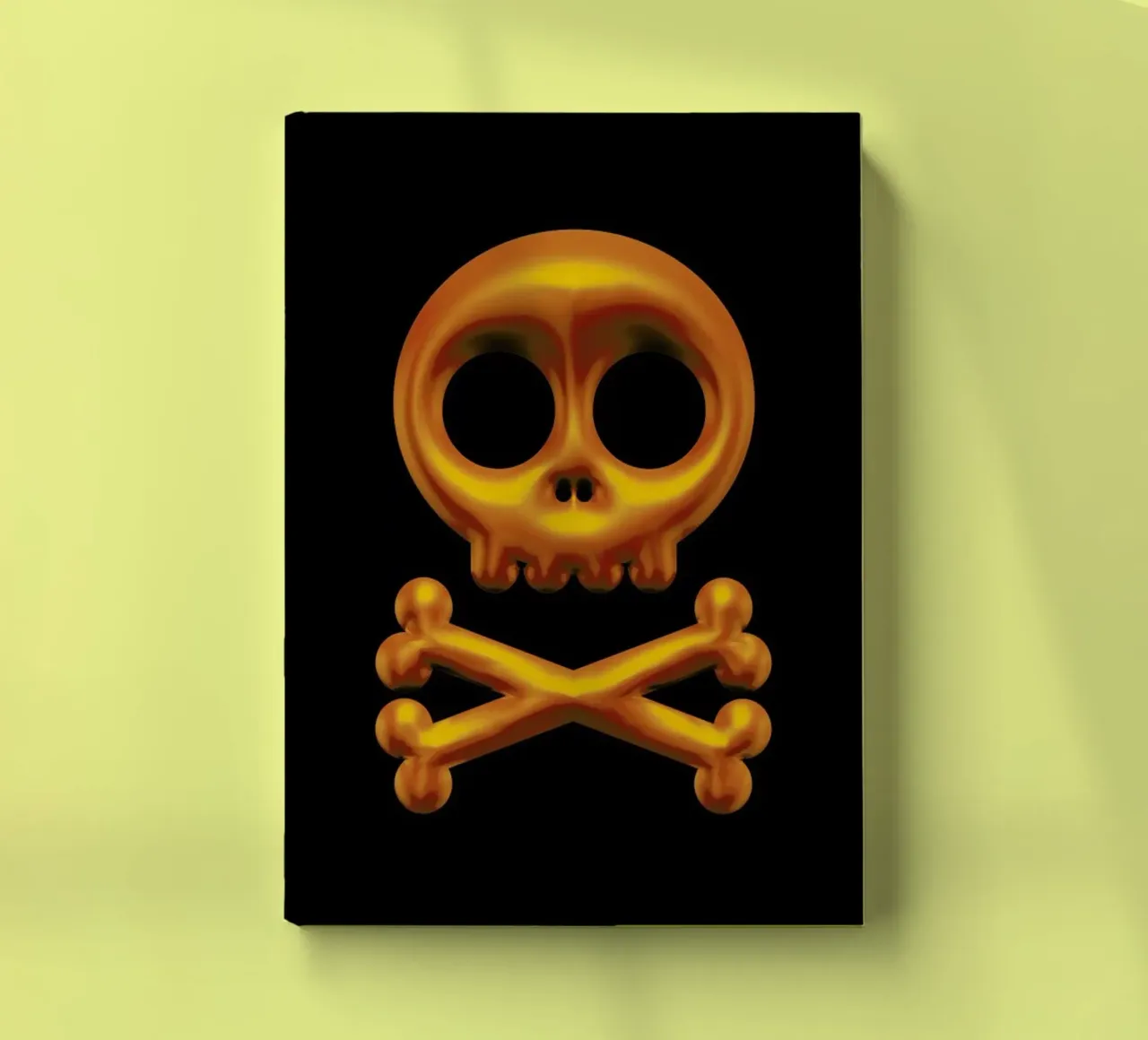 Skull notebook by Octavian