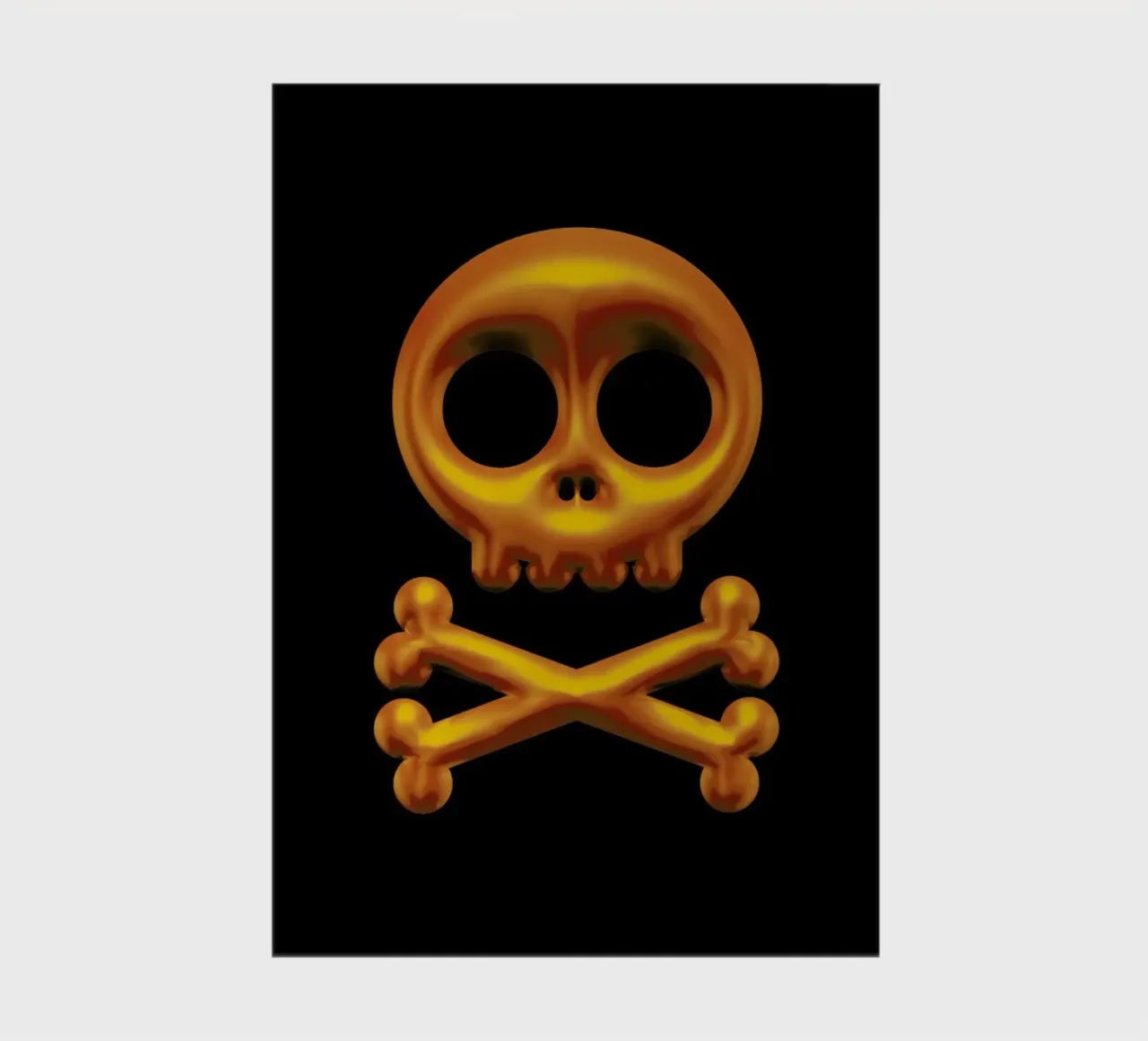Skull notebook by Octavian