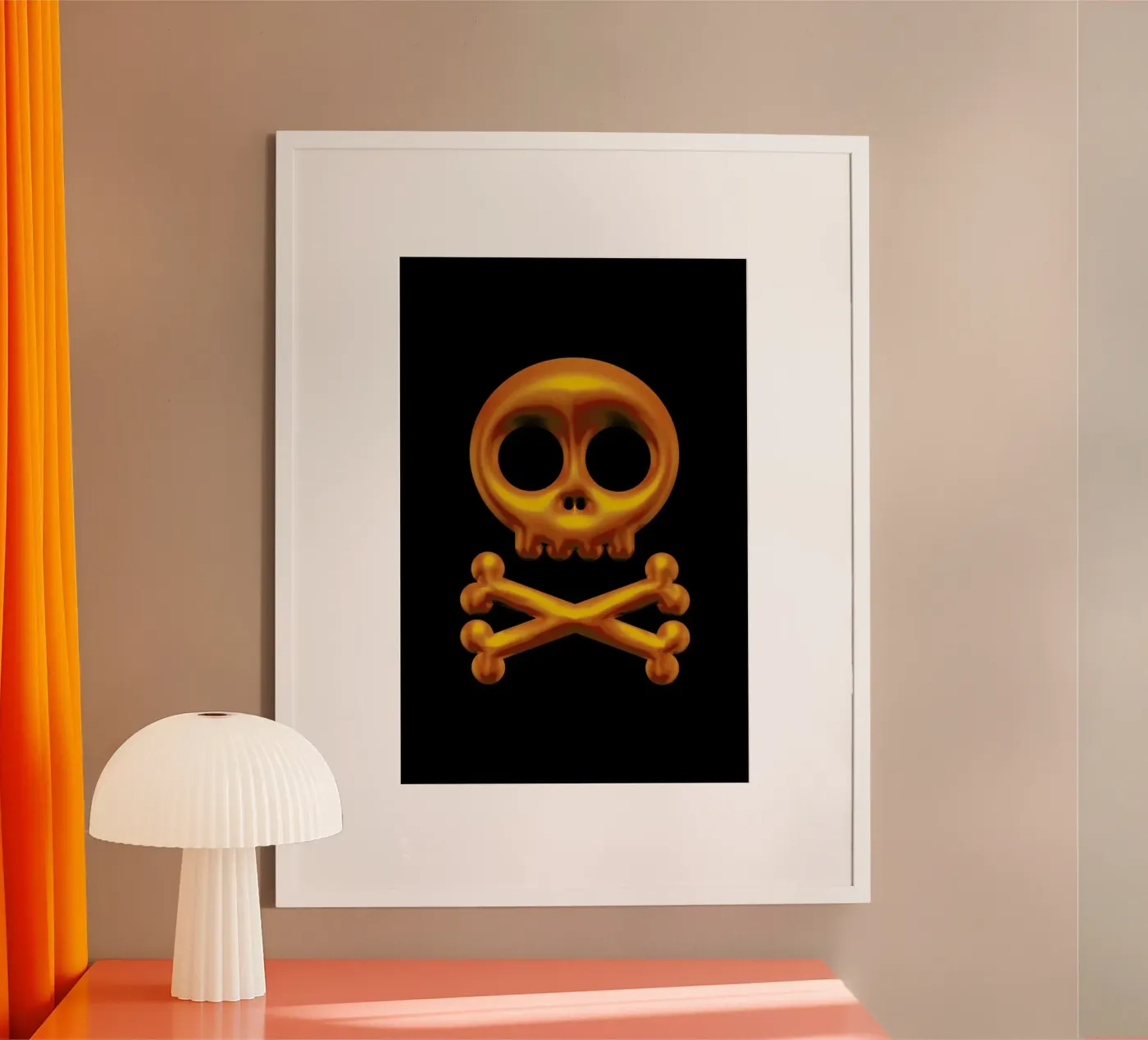 Skull poster da Octavian