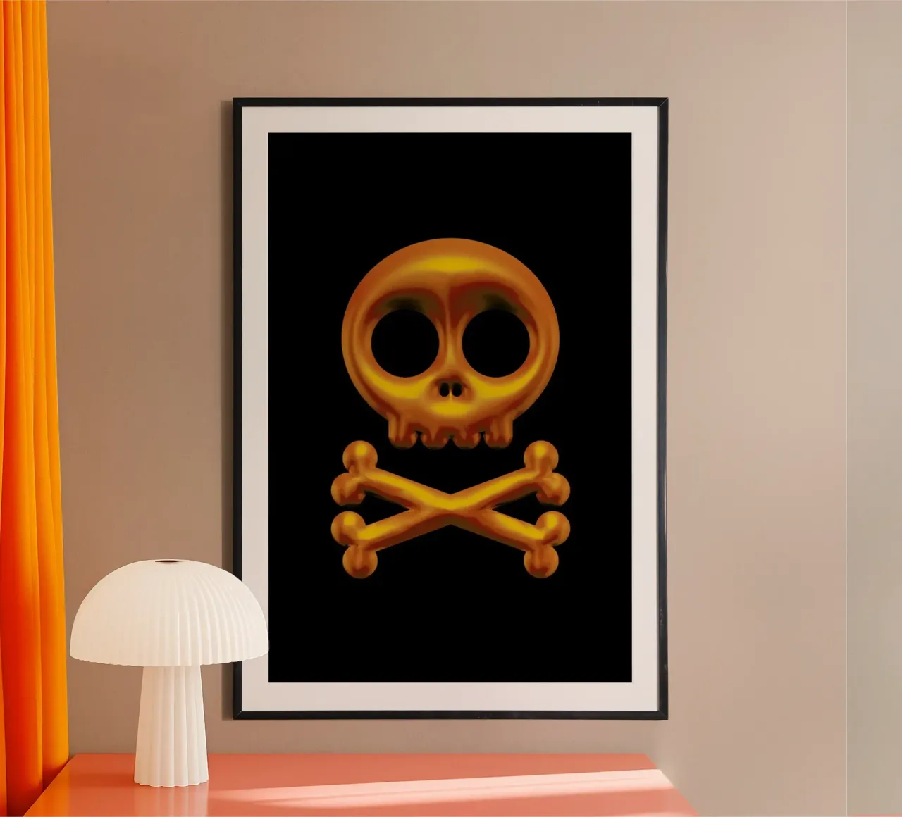 Skull carta hahnemühle da Octavian