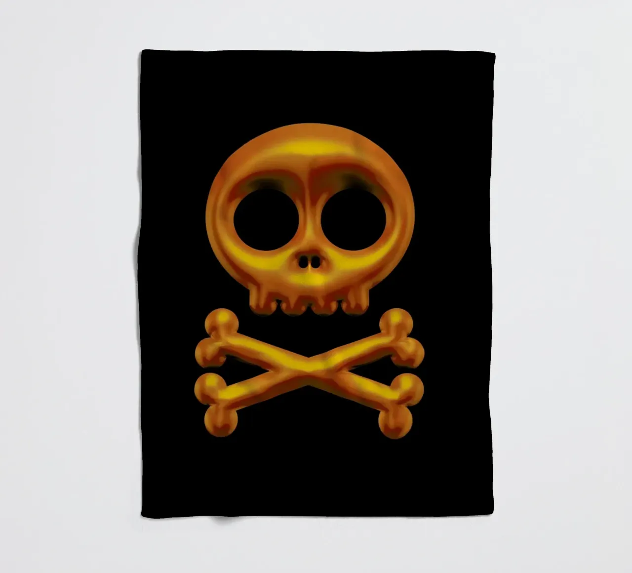 Skull Fleecedecke von Octavian