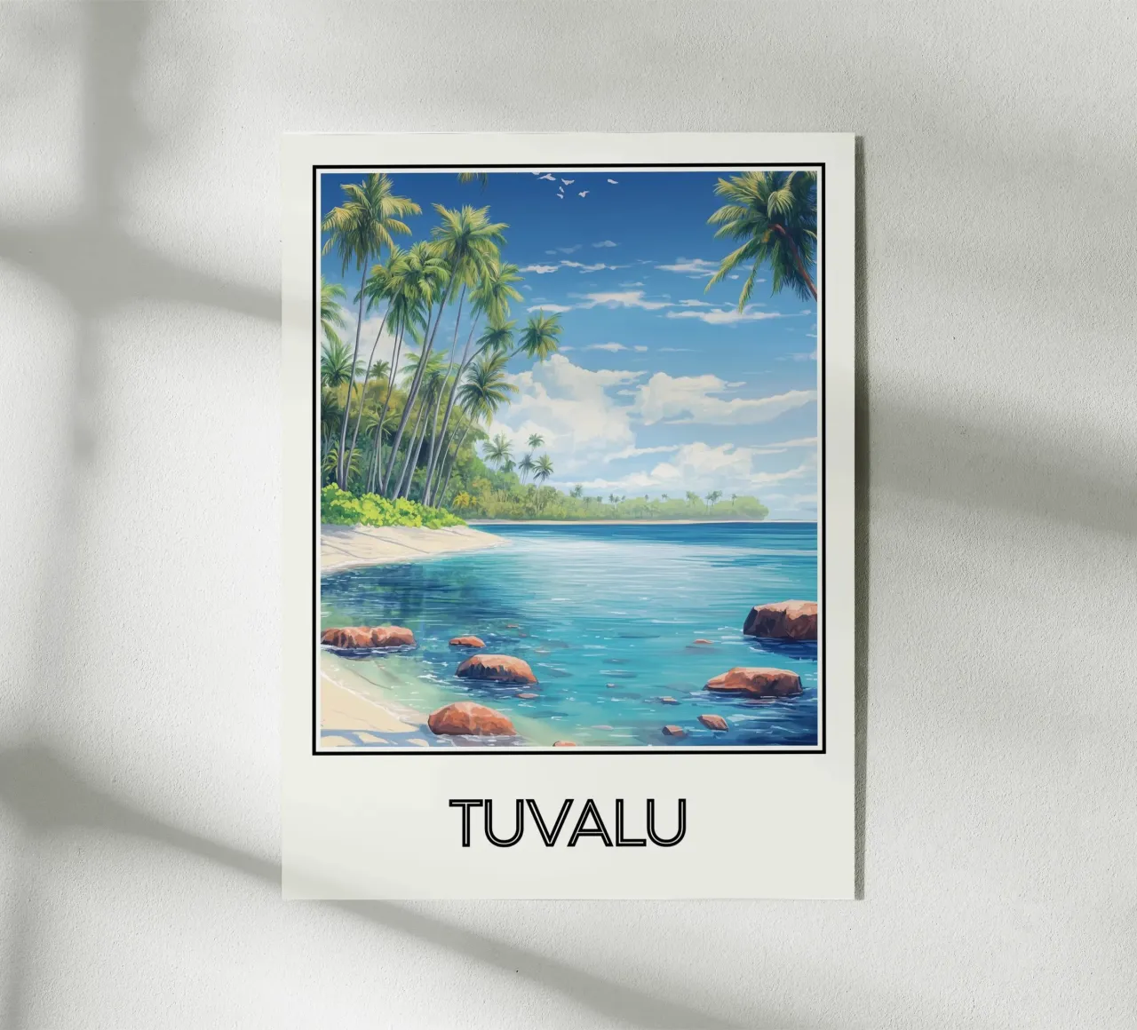 Tuvalu plexiglass da Frame the World