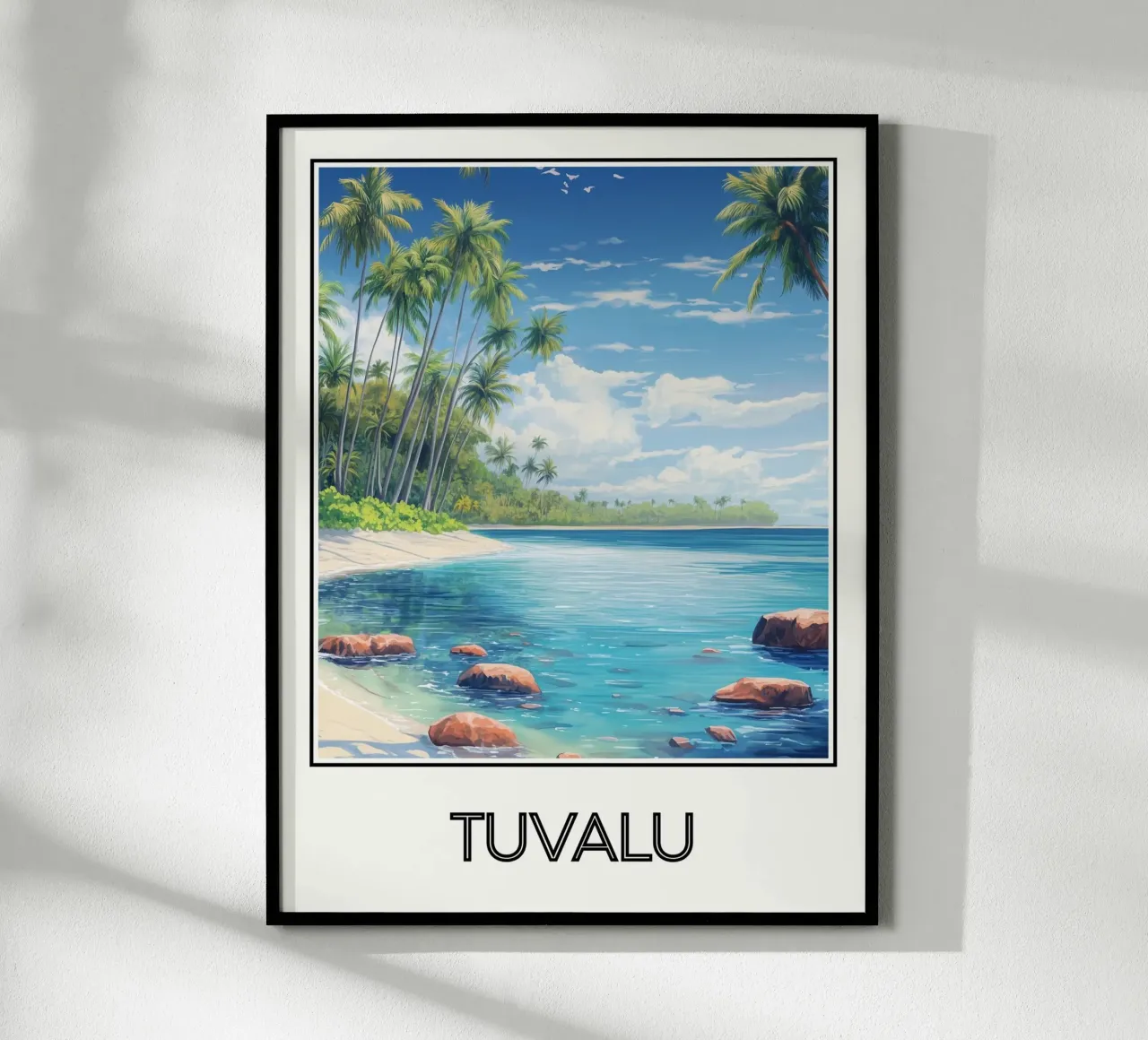 Tuvalu carta hahnemühle da Frame the World