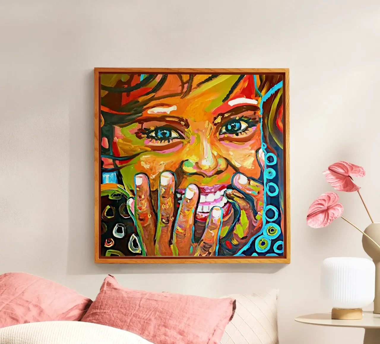 Happiness plexiglass da Happy 😃 Art 🎨 by Christine Schnoell