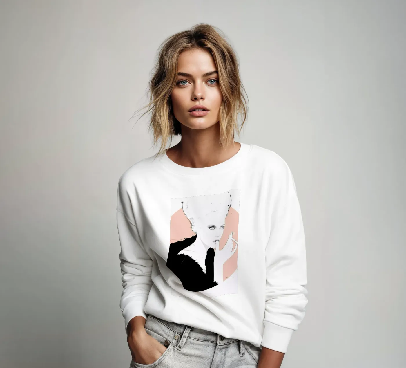 Frida felpa da Floyd Grey