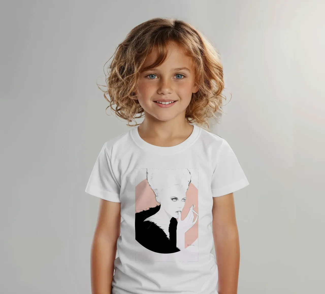 Frida t-shirt bambini da Floyd Grey