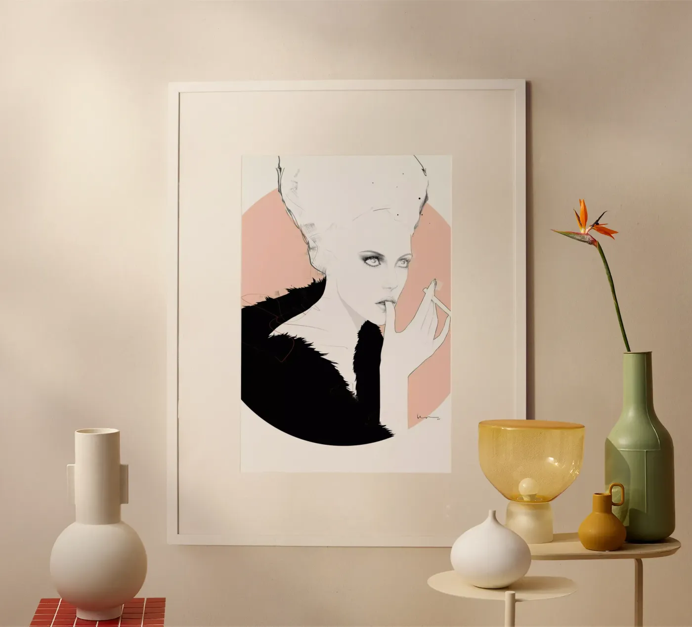 Frida poster da Floyd Grey