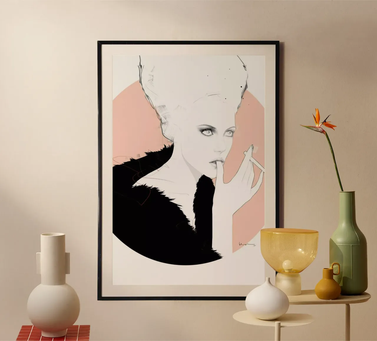 Frida poster da Floyd Grey