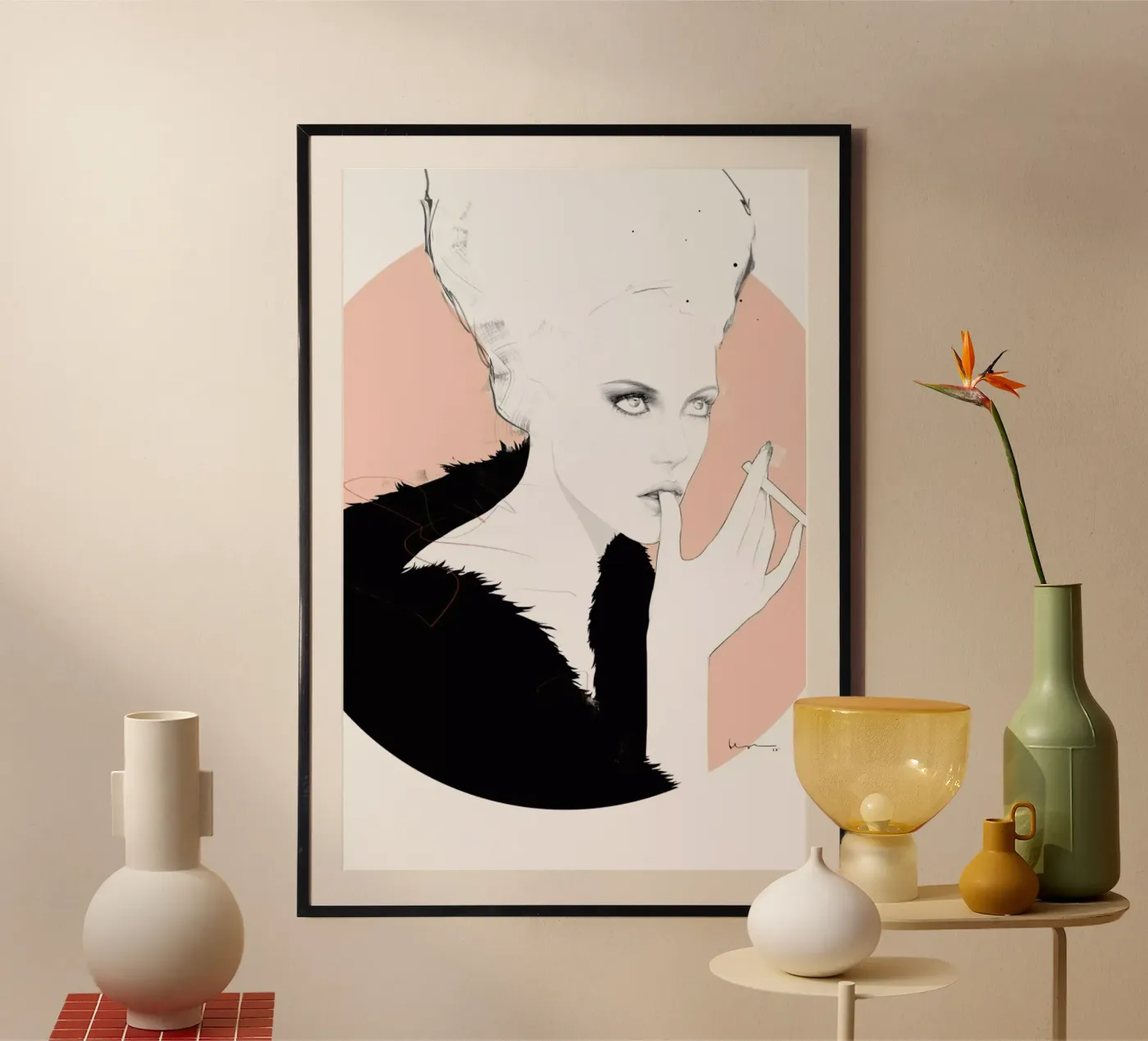 Frida poster da Floyd Grey