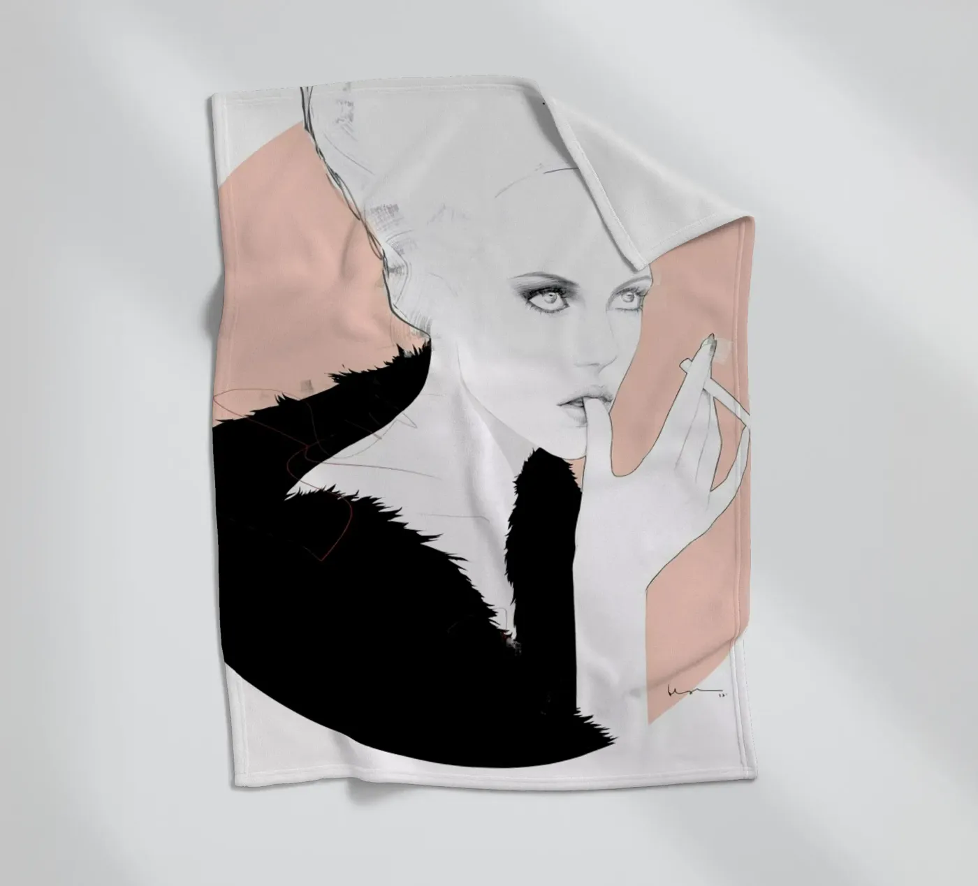 Frida fleecedeken van Floyd Grey