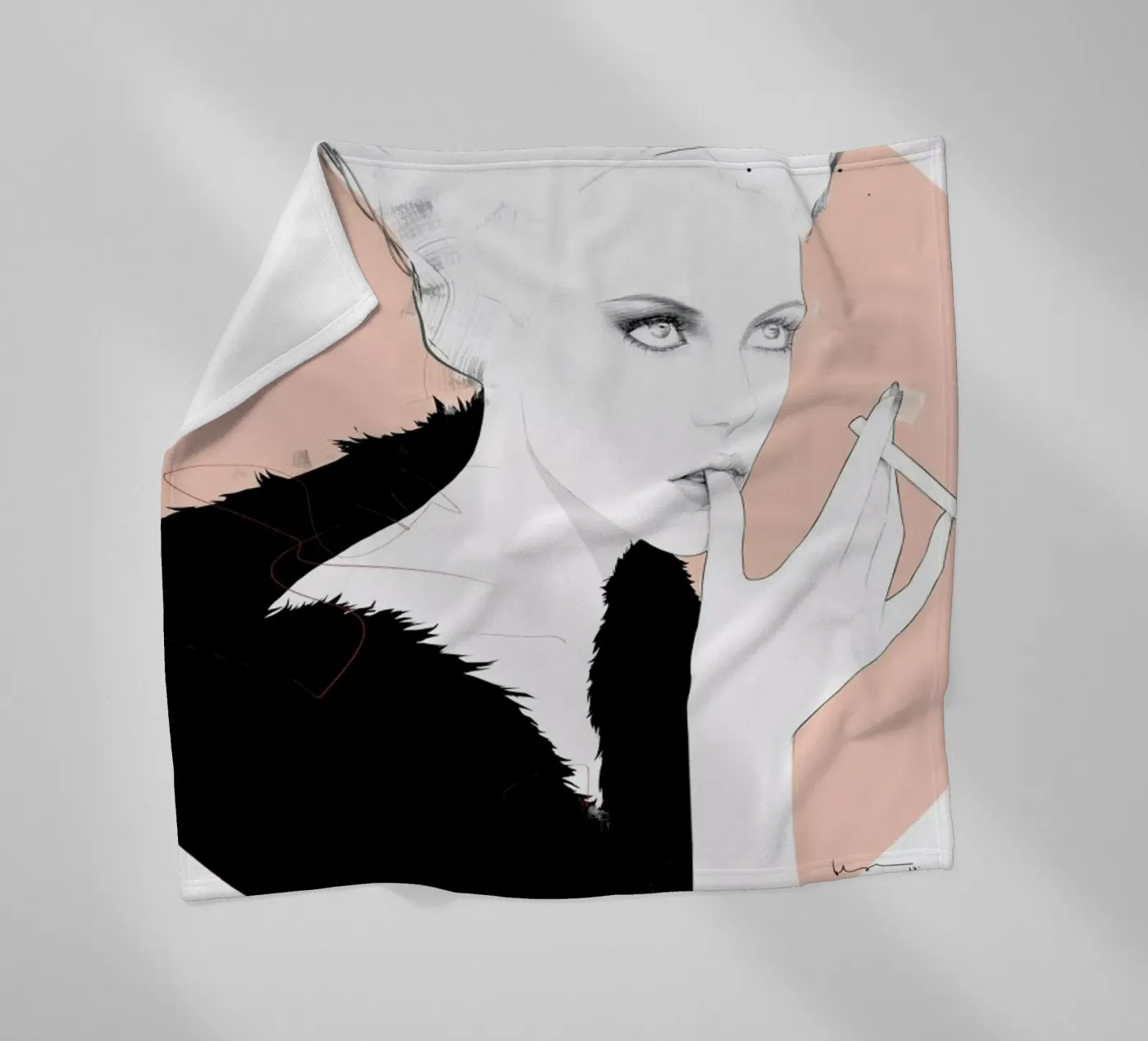 Frida fleecedeken van Floyd Grey