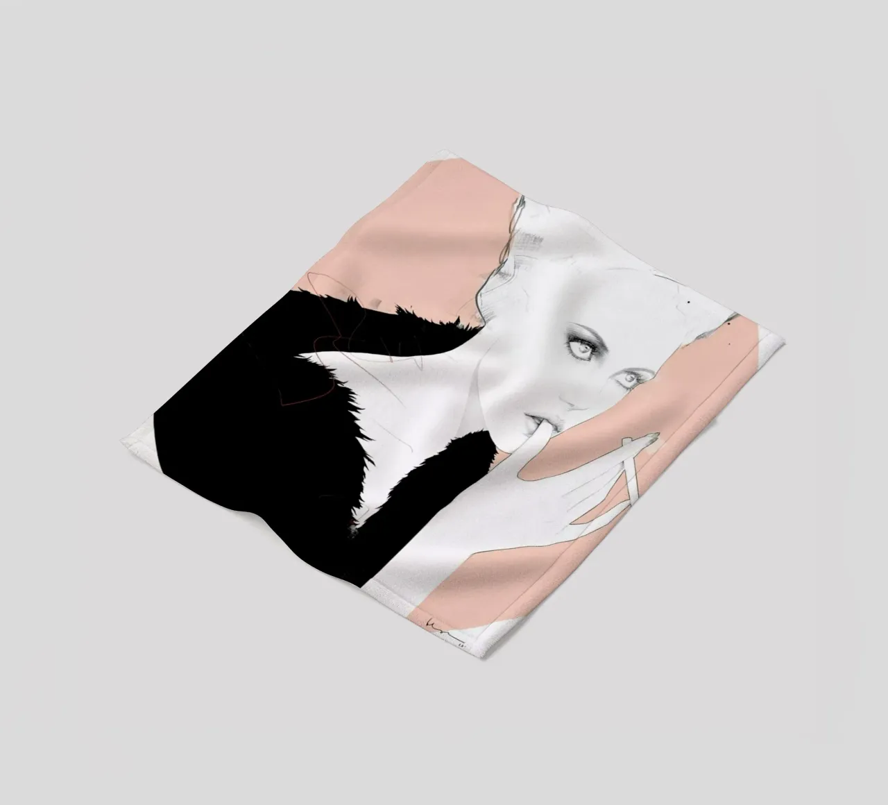 Frida fleecedeken van Floyd Grey