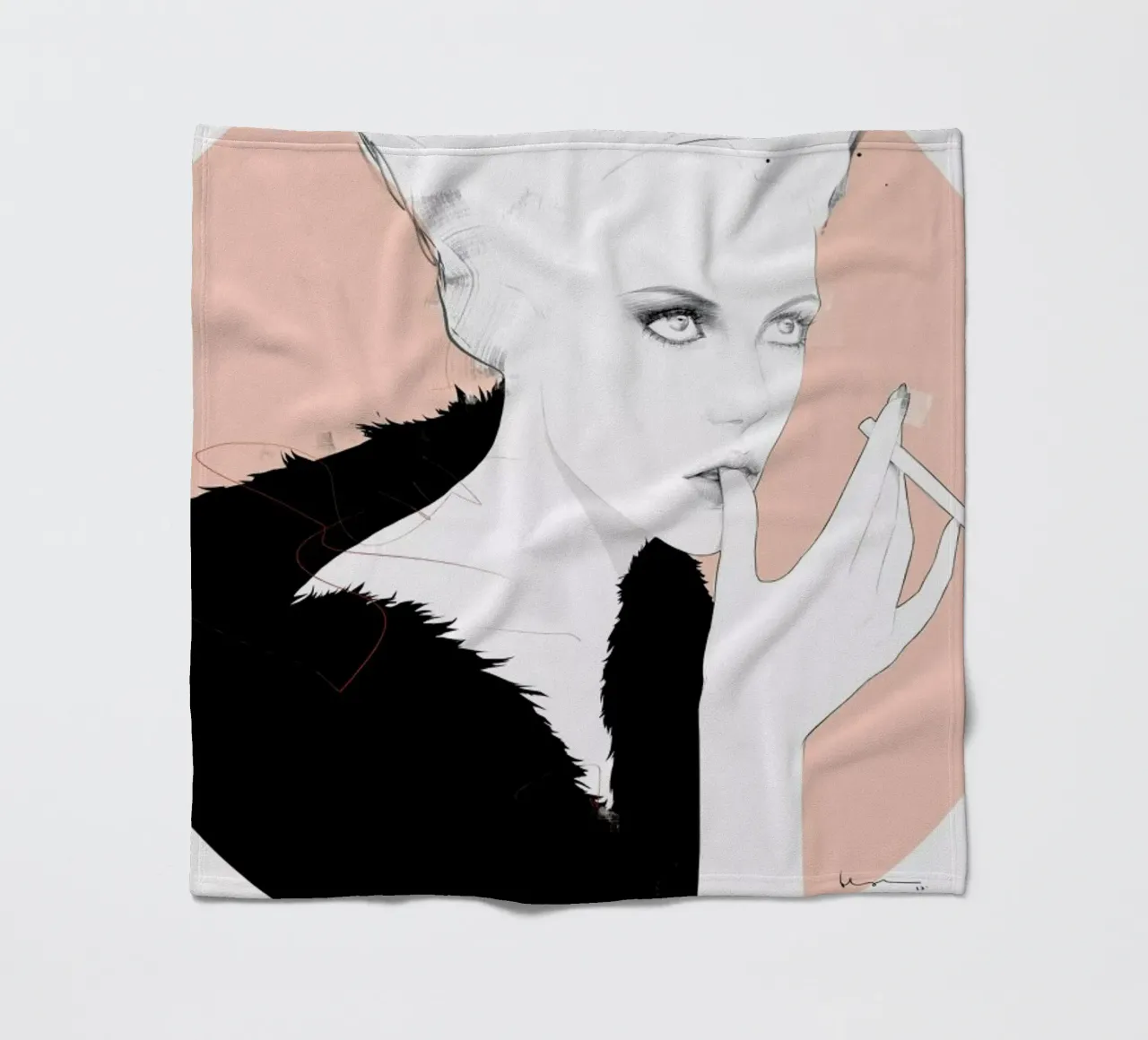 Frida fleecedeken van Floyd Grey