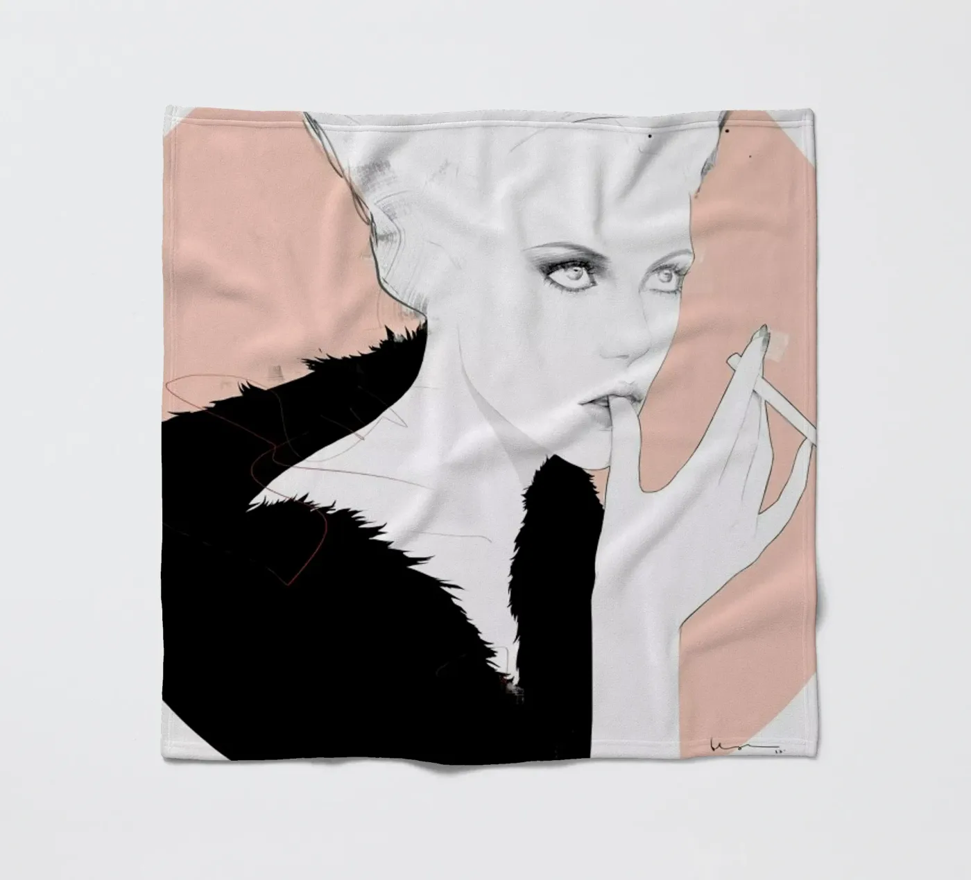 Frida fleecedeken van Floyd Grey