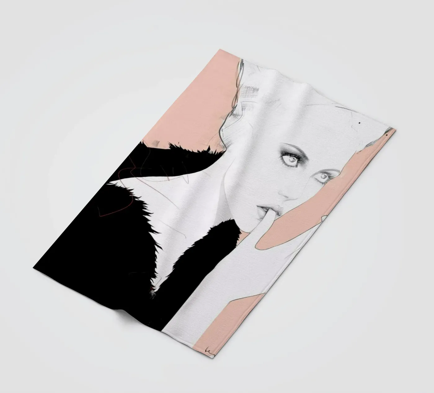 Frida fleecedeken van Floyd Grey