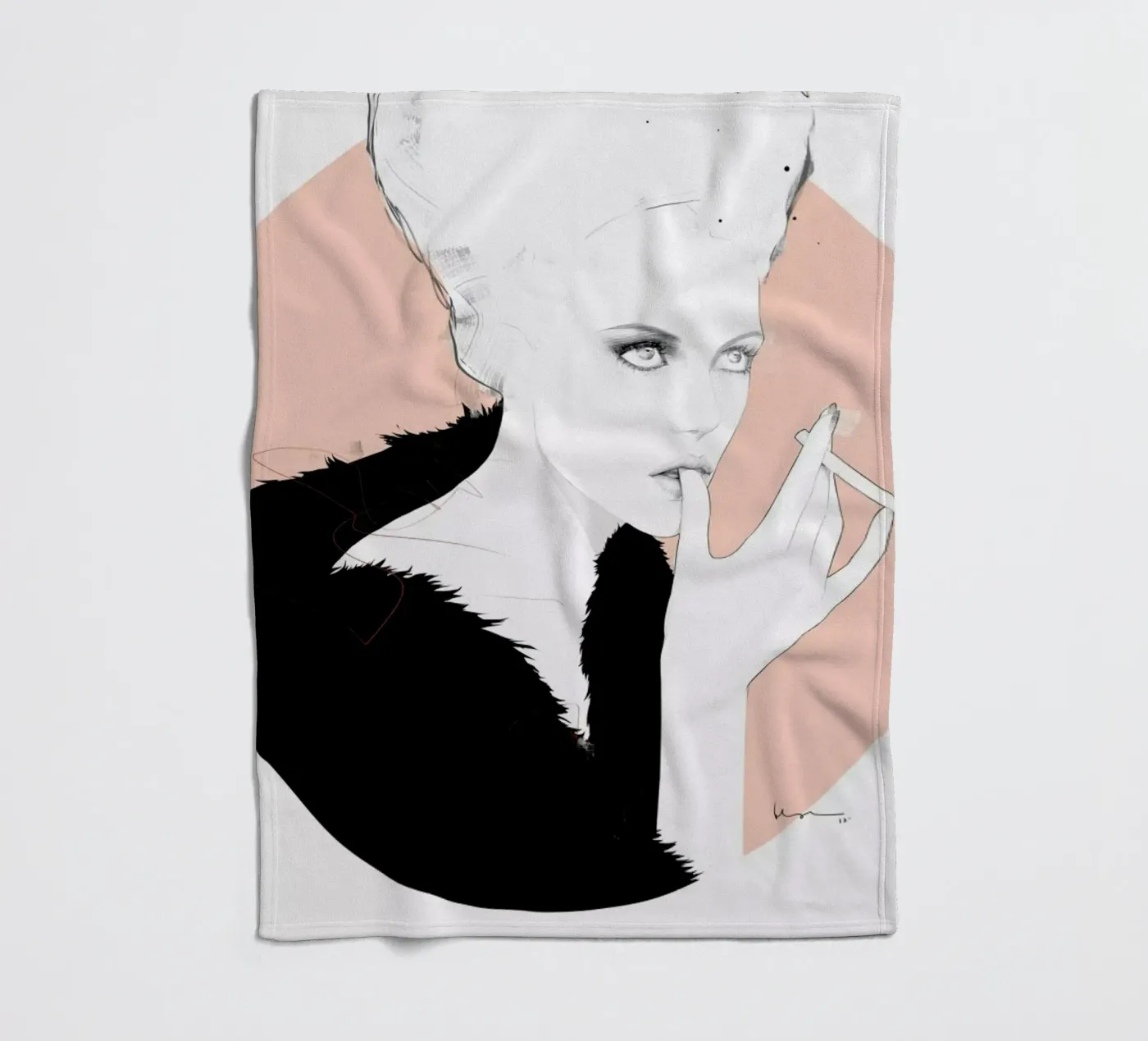 Frida fleecedeken van Floyd Grey