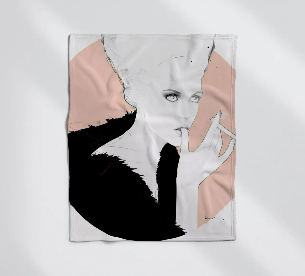 Frida fleecedeken van Floyd Grey