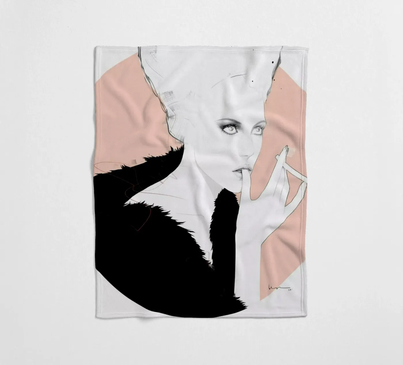 Frida fleecedeken van Floyd Grey