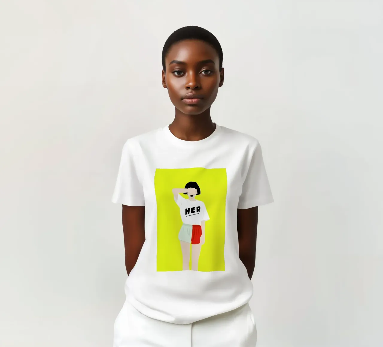 Her IV t-shirt da Céleste Wallaert