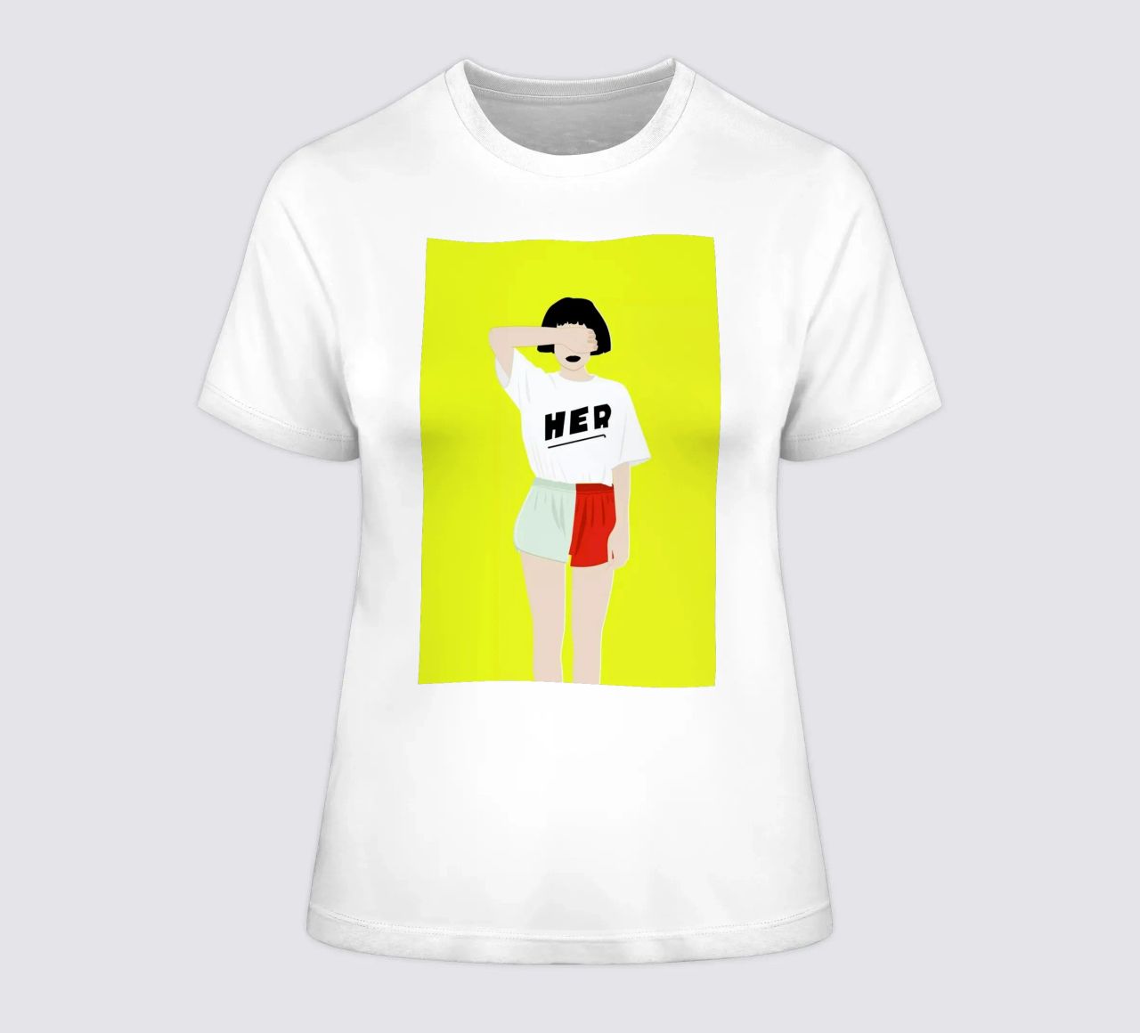 Her IV Frauen T-Shirt von Céleste Wallaert