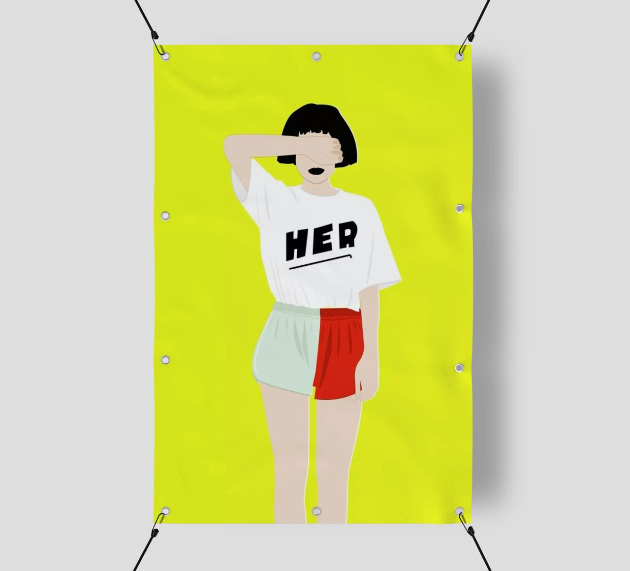 Her IV telo in pvc da Céleste Wallaert