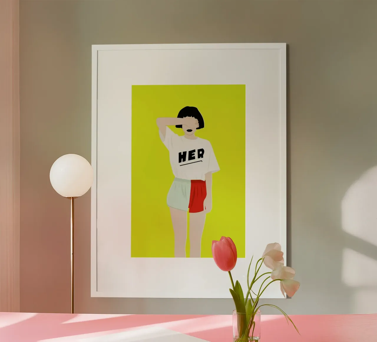 Her IV poster by Céleste Wallaert