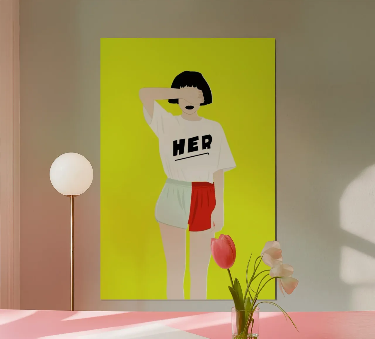 Her IV poster da Céleste Wallaert