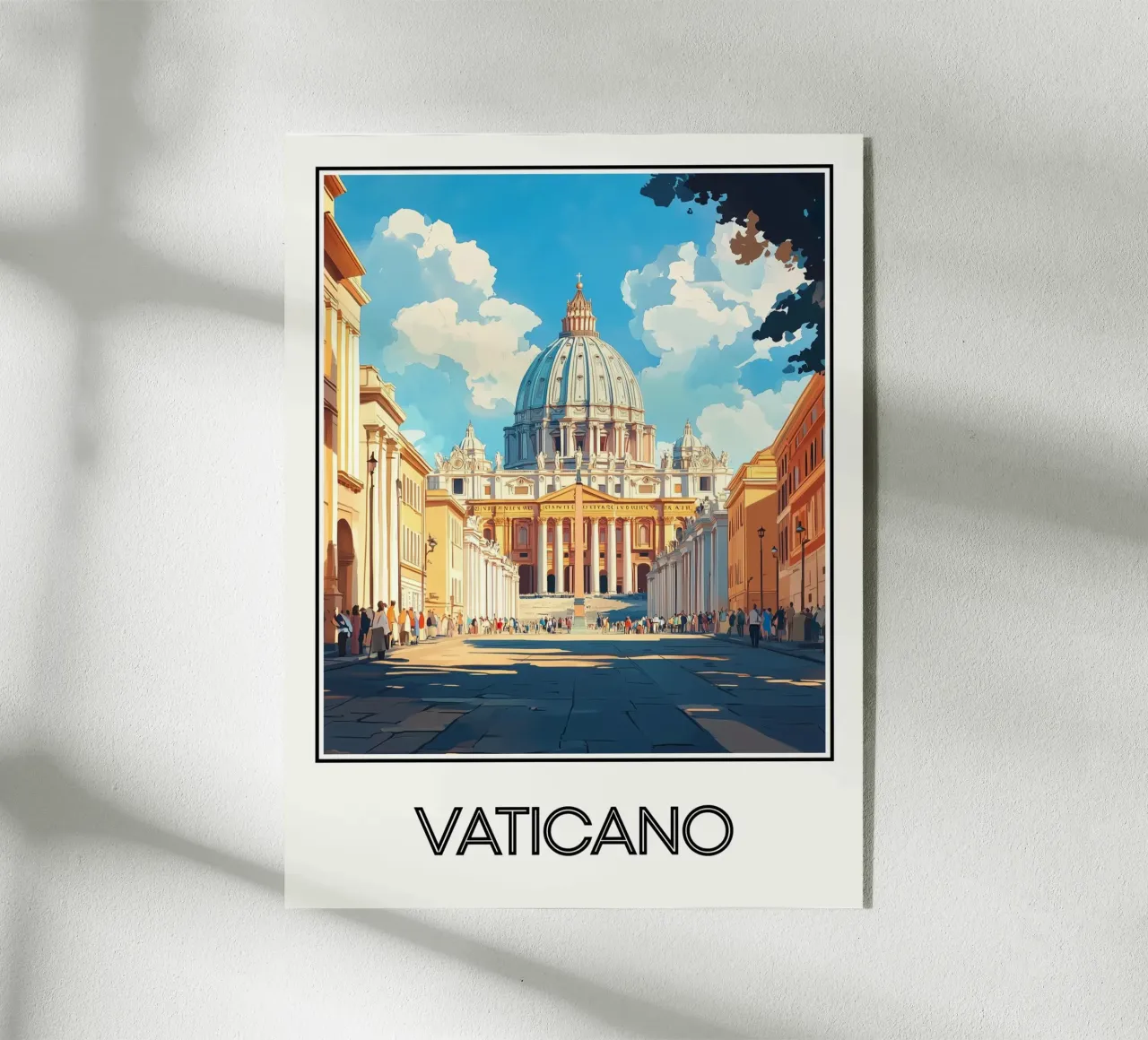 Affiche Vatican plexiglass da Frame the World