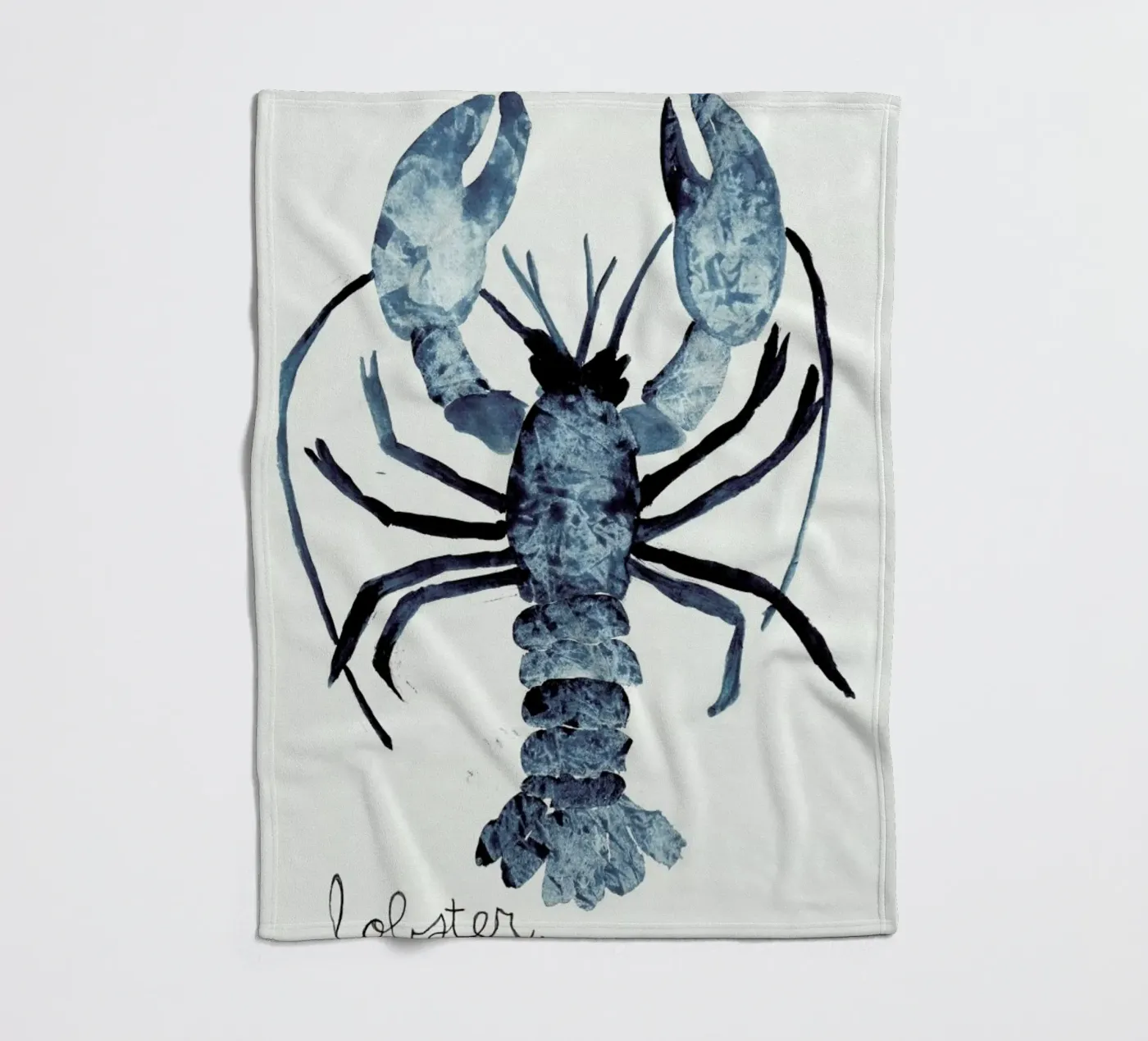 Lobster Fleecedecke von Nathys_illustration