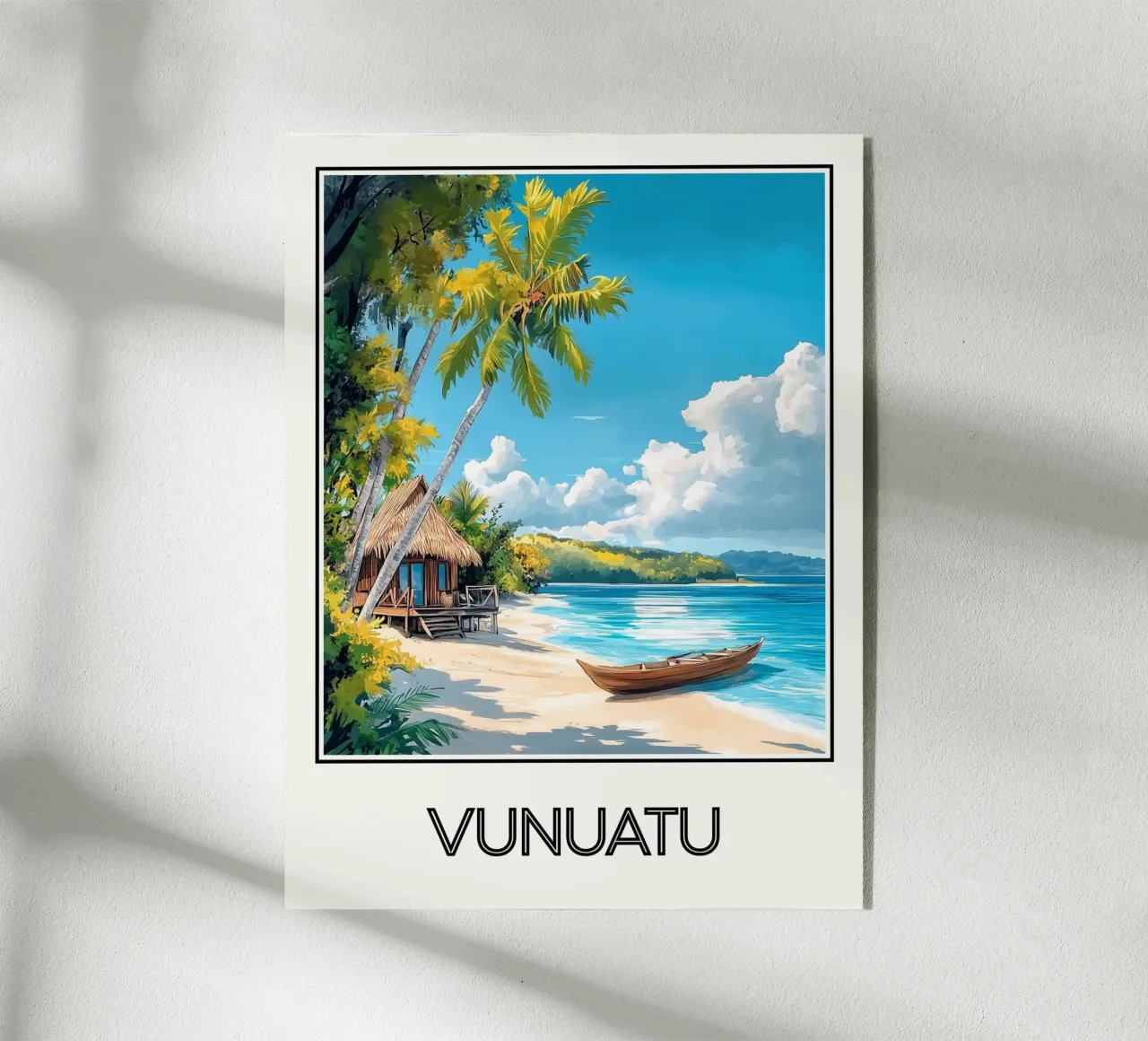 Affiche Vanuatu plexiglass da Frame the World