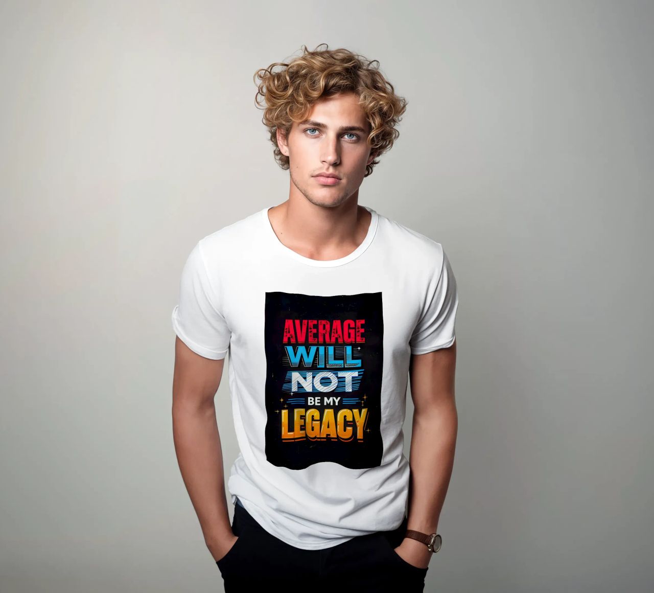 Durchschnitt wird nicht mein Vermächtnis sein T-Shirt von 🥝 KIWI STORE