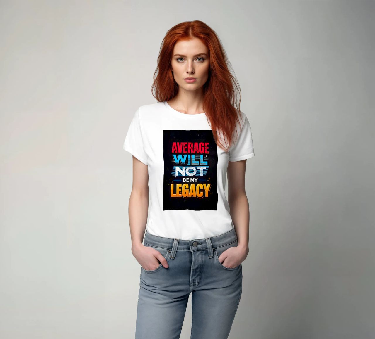 Durchschnitt wird nicht mein Vermächtnis sein T-Shirt von 🥝 KIWI STORE