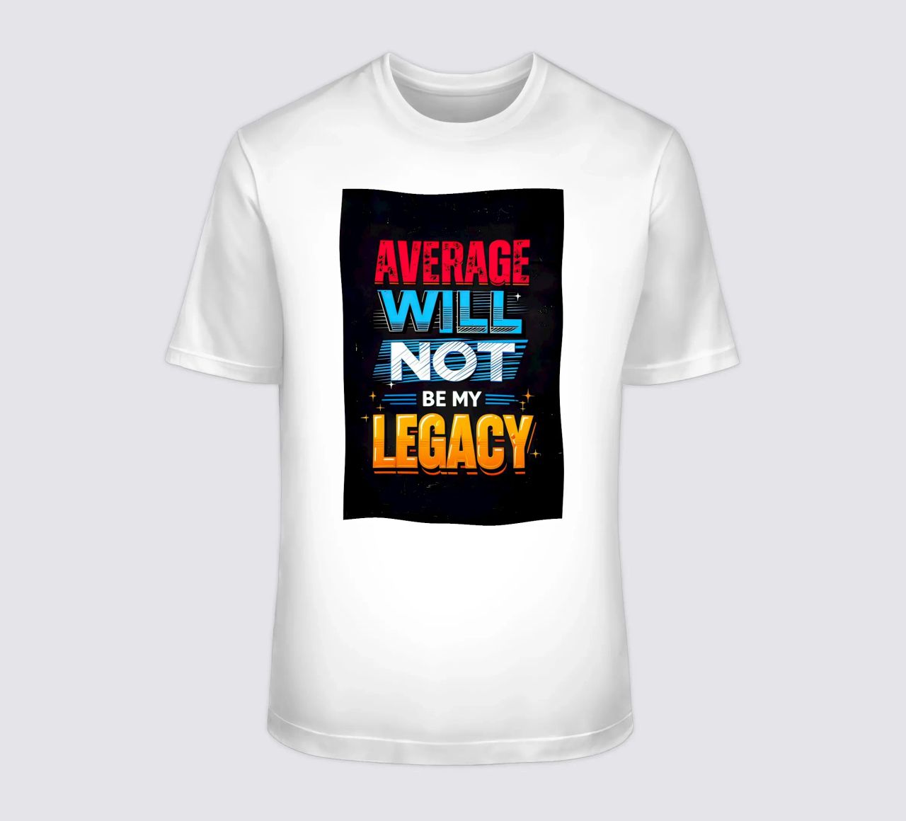 Durchschnitt wird nicht mein Vermächtnis sein T-Shirt von 🥝 KIWI STORE