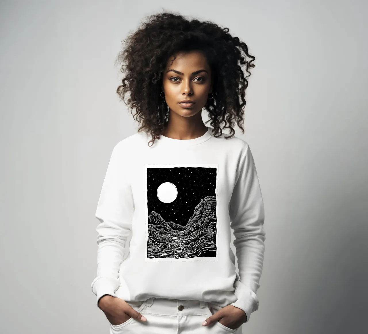 Moonlit Path felpa da Indigo Rain